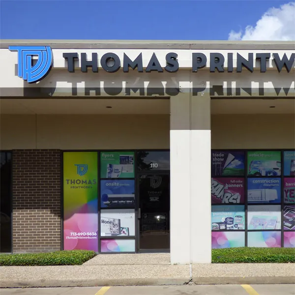 Thomas Printworks Northwest Houston location